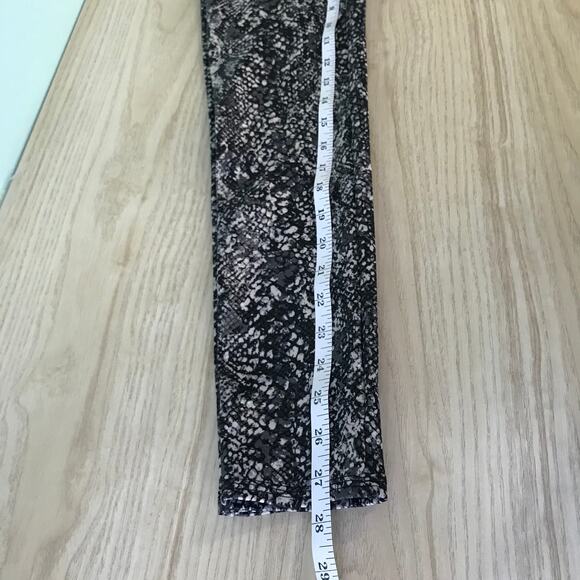 Spanx‎ Leggings Womens Large Gray Faux Leather Snake Shine Compression 20324R - Picture 16 of 16